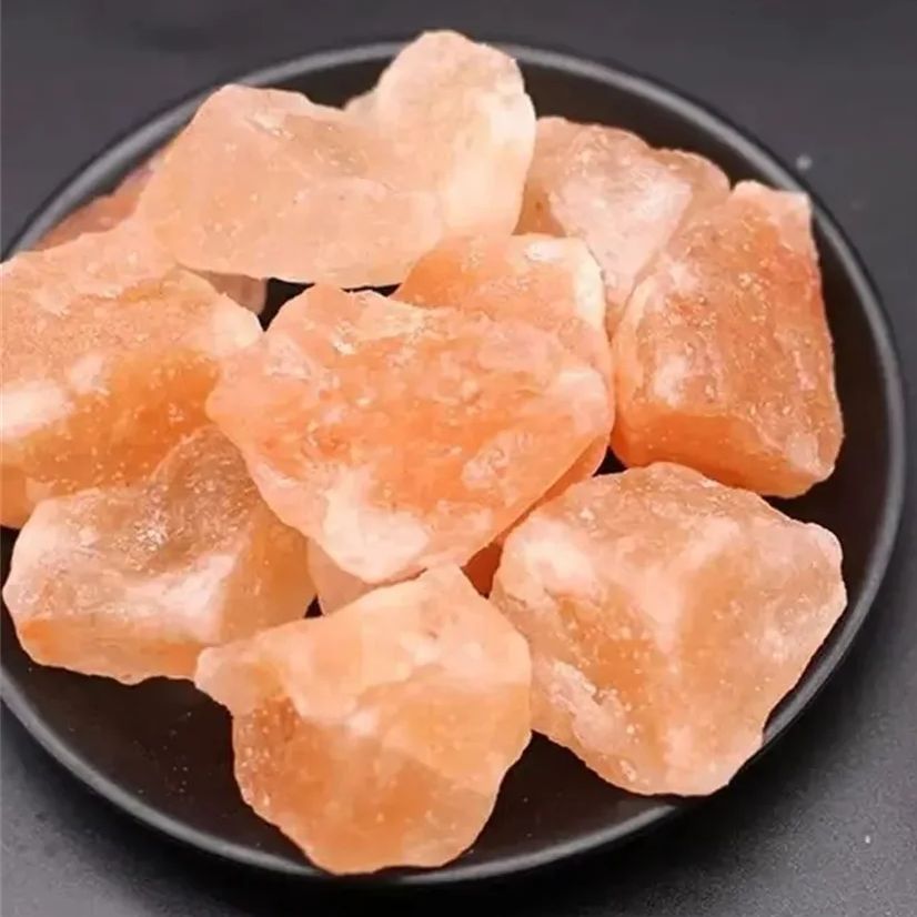 Himalayan Salt Lamp - Natürliches Himalaya-Felssalzstück für DIY Mineral-Reiki-Aquarium, hochwertiger