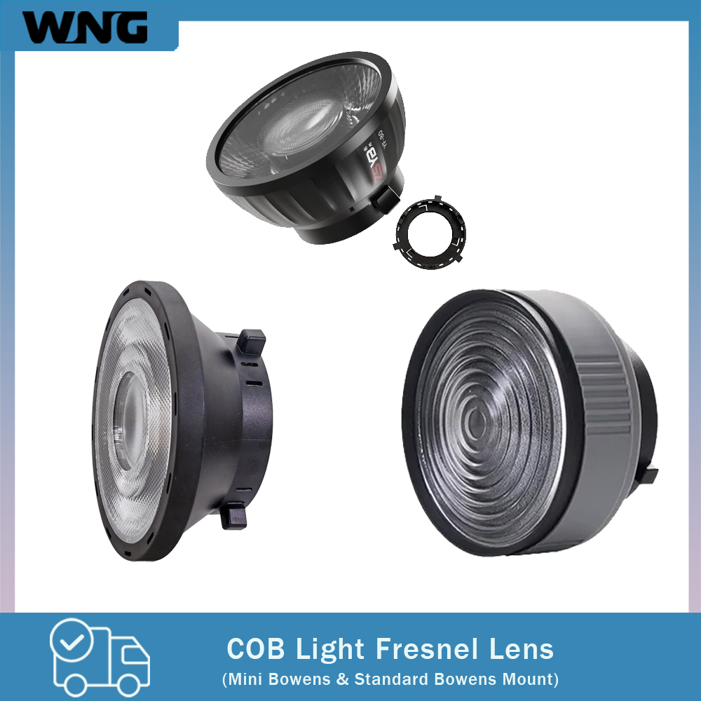 Lighting Gallery - Fresnel-Linse 15-55 Grad Einstellbarer Fokusadapter für