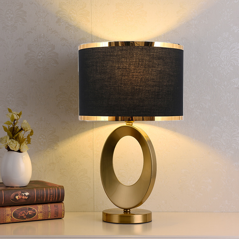 Lighting Decor Bedroom - Nordische, luxuriöse kleine Tischlampe für Schlafzimmer,