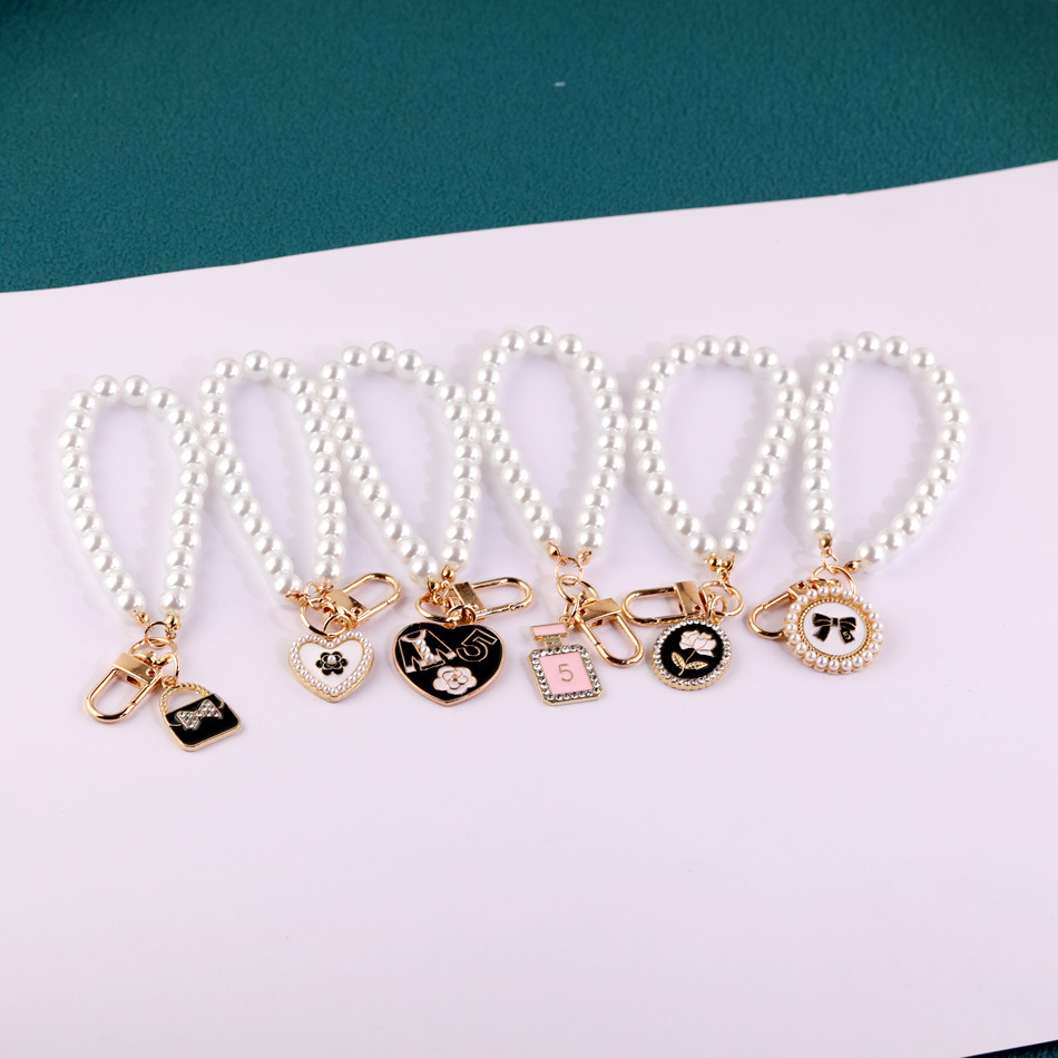 Decor Lighting Phone Number - Elegante Perlen-Handtaschenkette, DIY-Zubehörteile für Taschen, Handyhüllen
