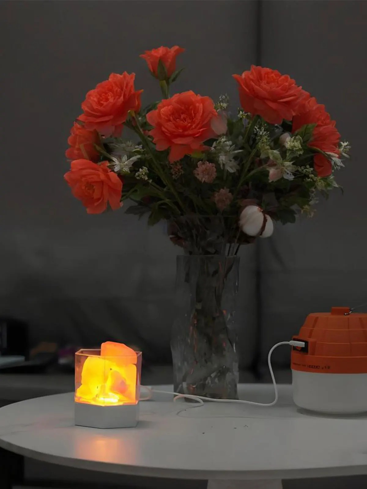 E5 LED Natürliche Himalaya-Kri – Himalayan Salt Lamp Bewertung und Preis