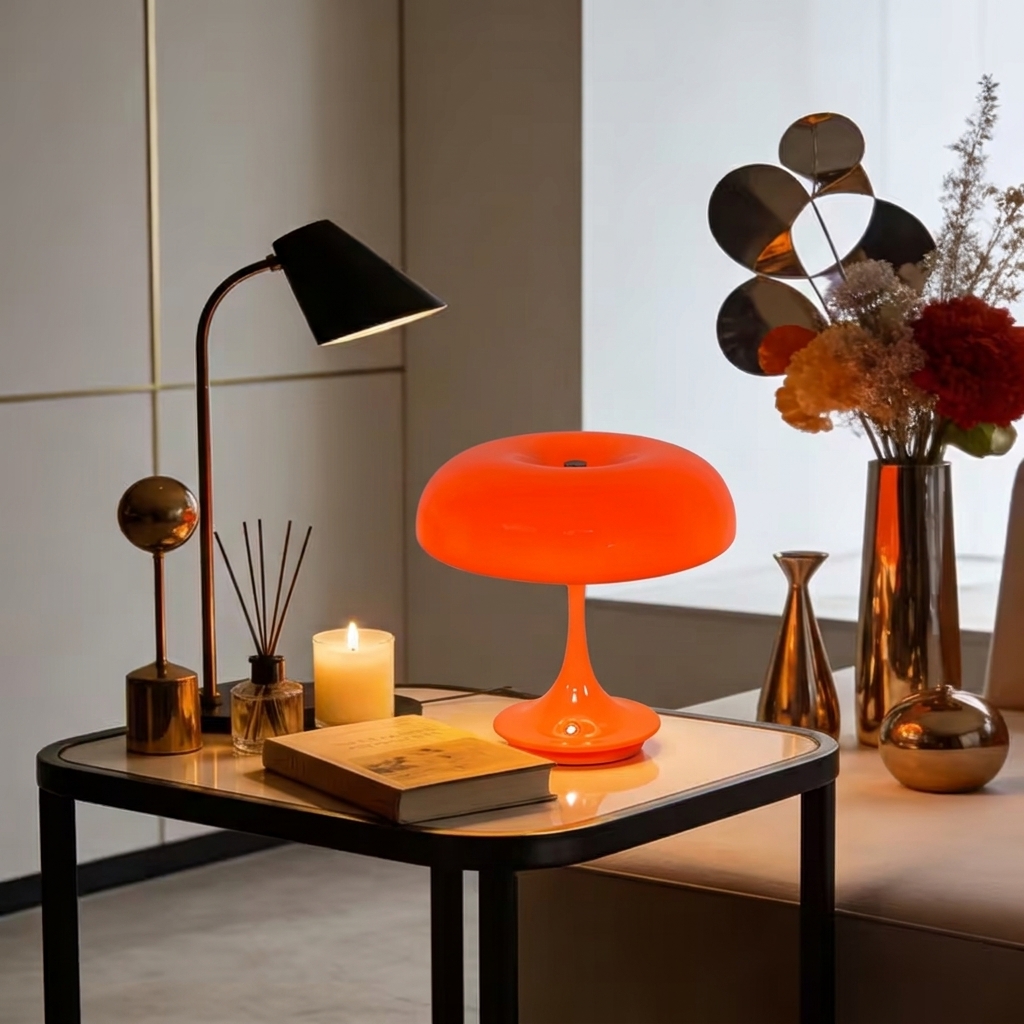 1/2 Stück LED-Pilz-Tischlampe, – Mushroom Table Lamp Bewertung und Preis
