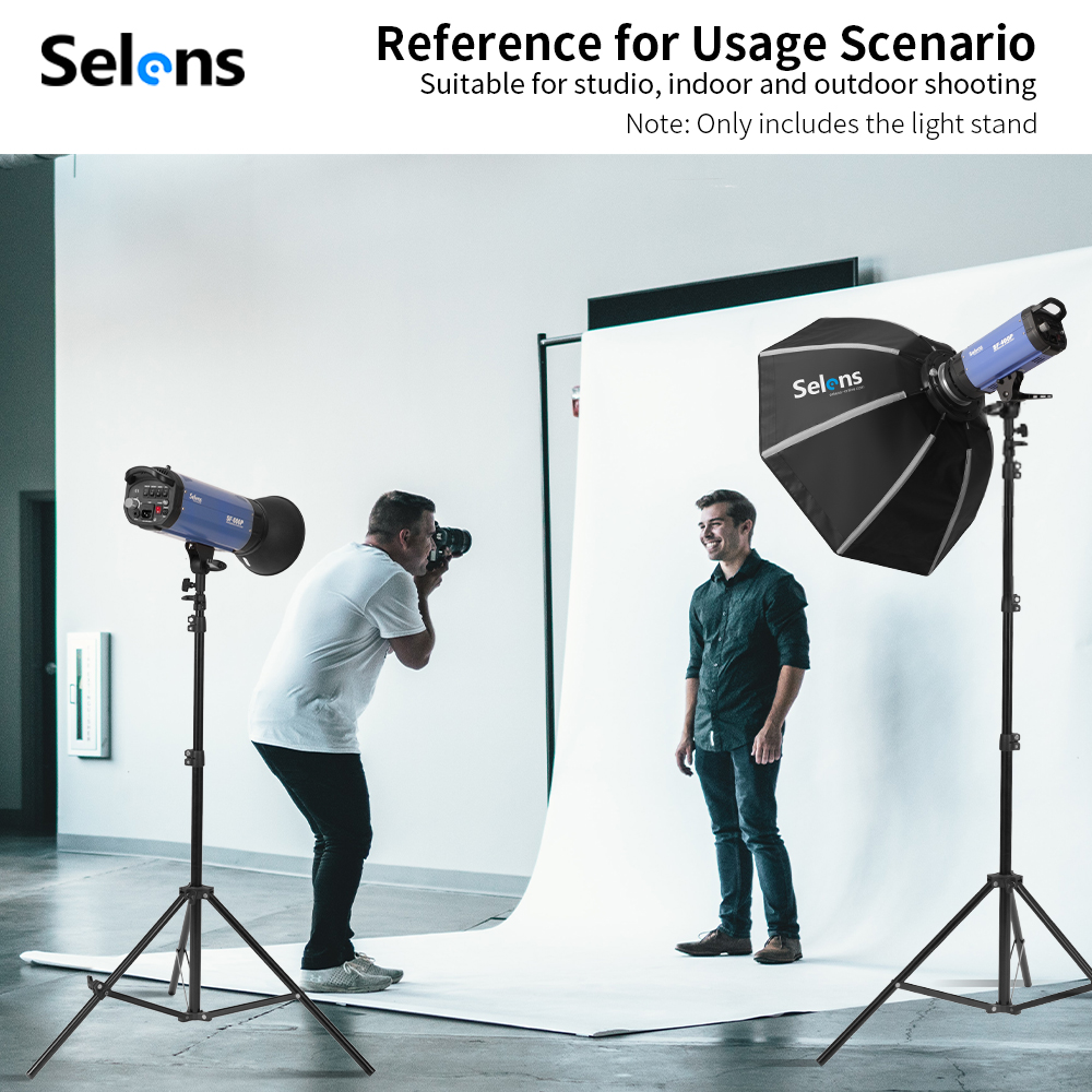 Selens 2,2~3,95m Luftkissen-Li – Lighting Gallery Bewertung und Preis