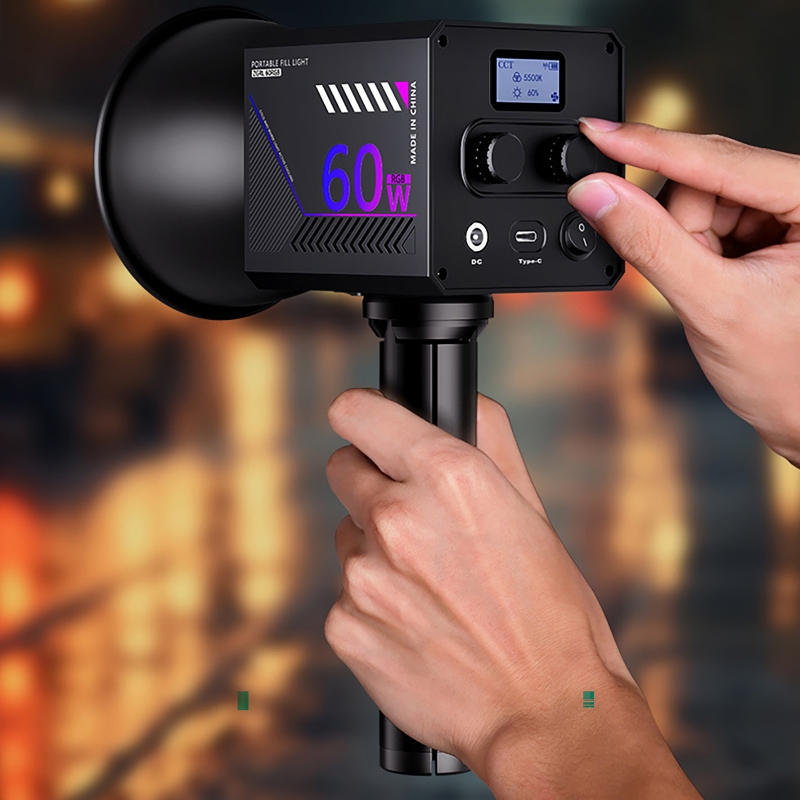 60W RGB Videoleuchte Tragbares – Lighting Gallery Bewertung und Preis