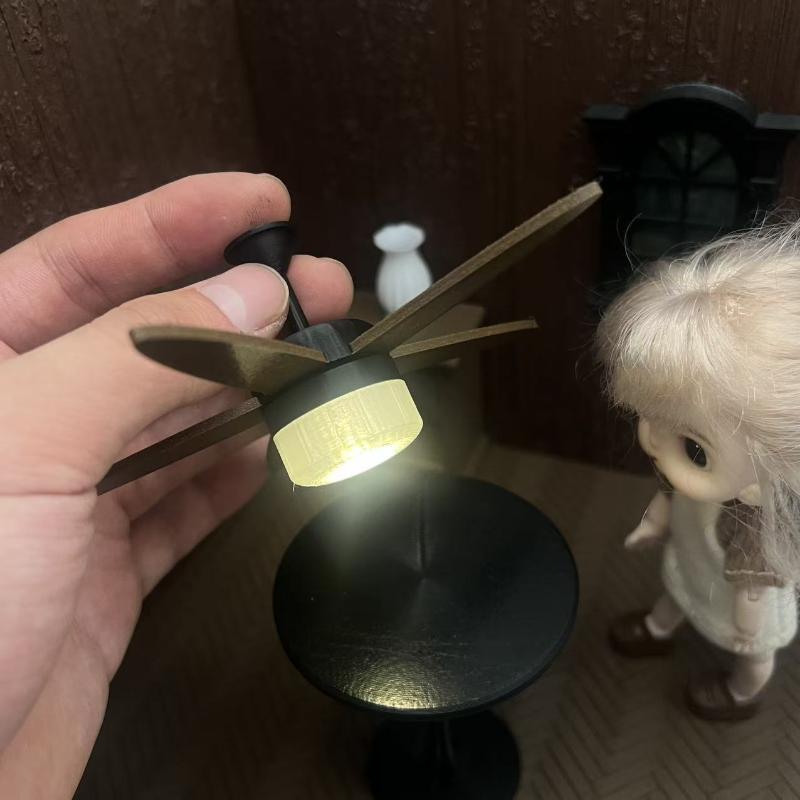 Miniatur-Deckenventilator mit  – Lighting Gallery Bewertung und Preis