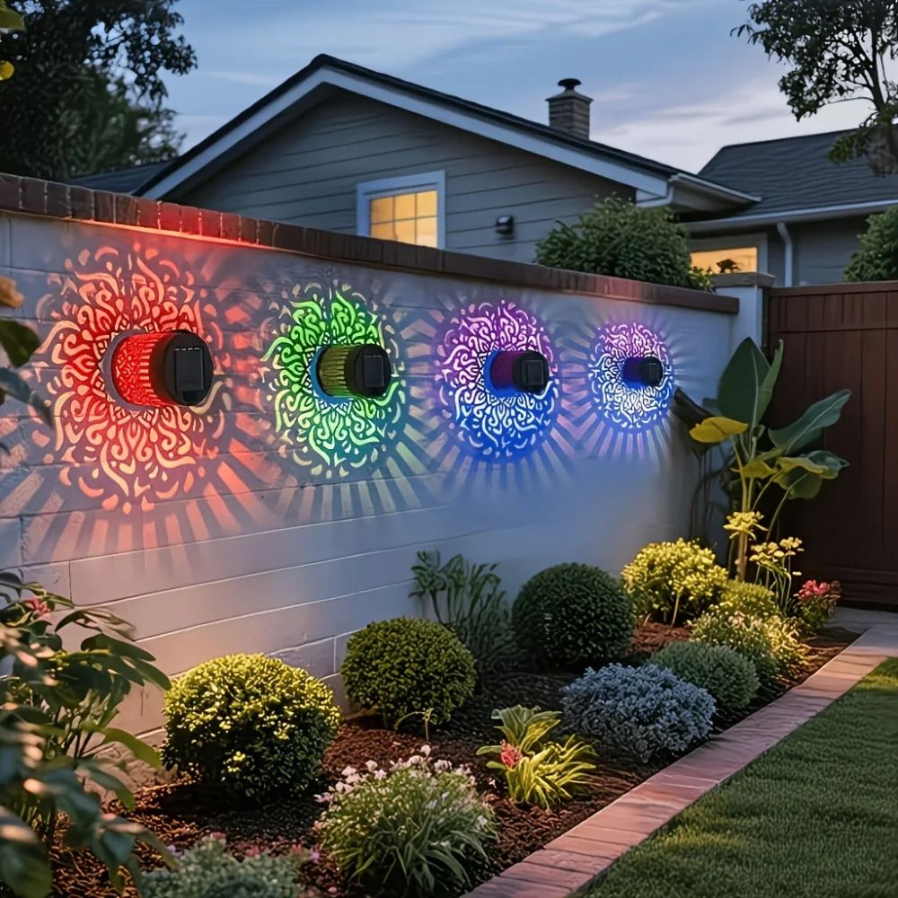 Sonnenblumen-Mandala Solar-Wan – Lighting Metal Wall Decor Bewertung und Preis